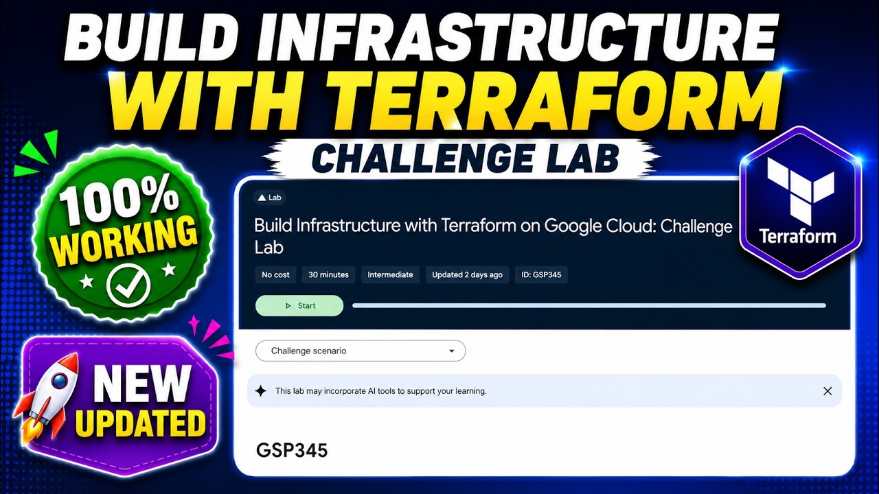Создание инфраструктуры с помощью Terraform в Google Cloud: Практическая лаборатория | GSP345