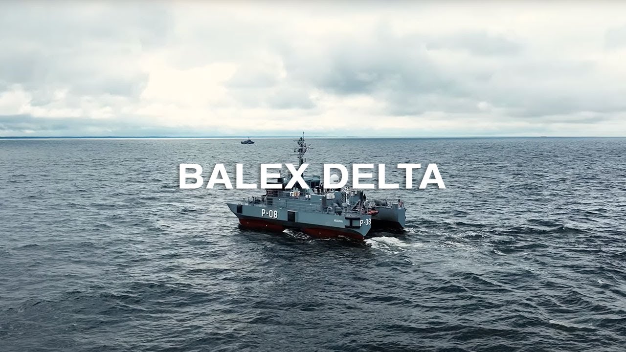 "BALEX DELTA" - mācības naftas avārijas seku likvidācijai