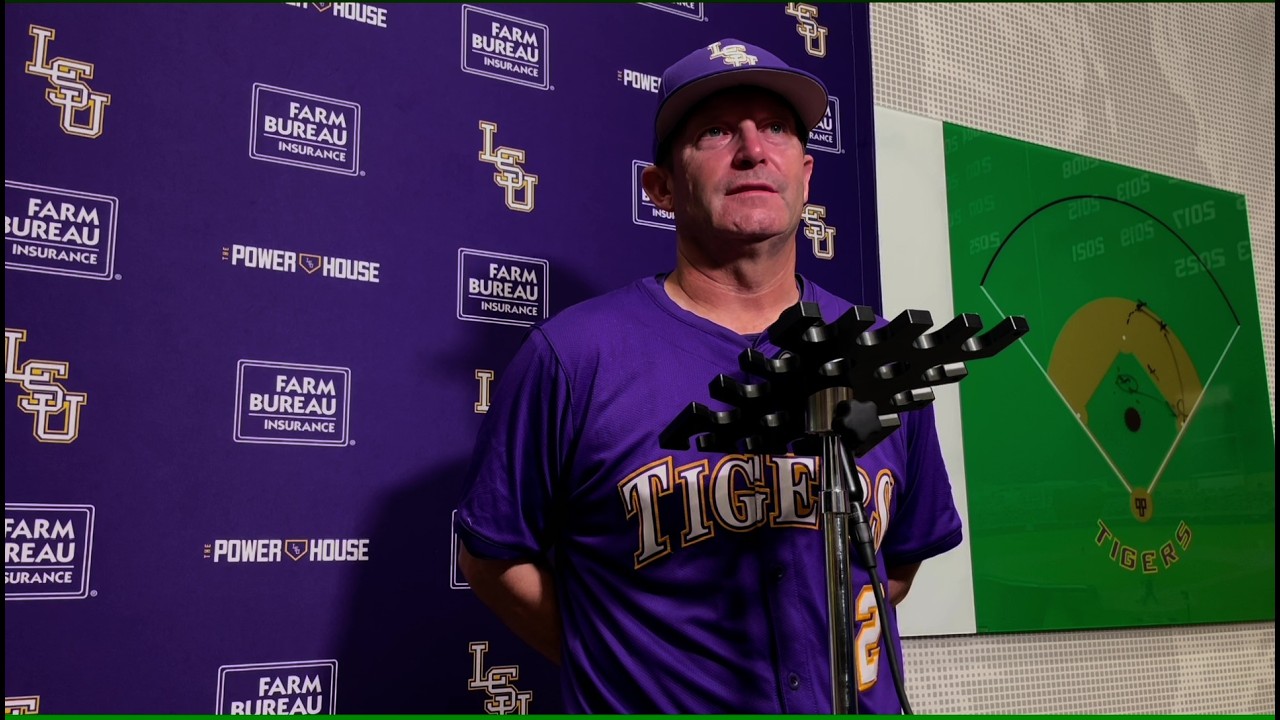 LSU Jay Johnson WIN over Dartmouth postgame