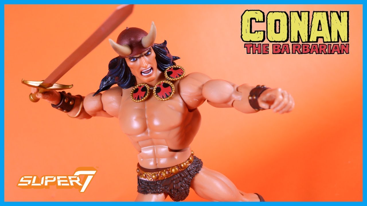 Super7 Marvel Comics 1970 DELUXE CONAN THE BARBARIAN Action Figure Review
