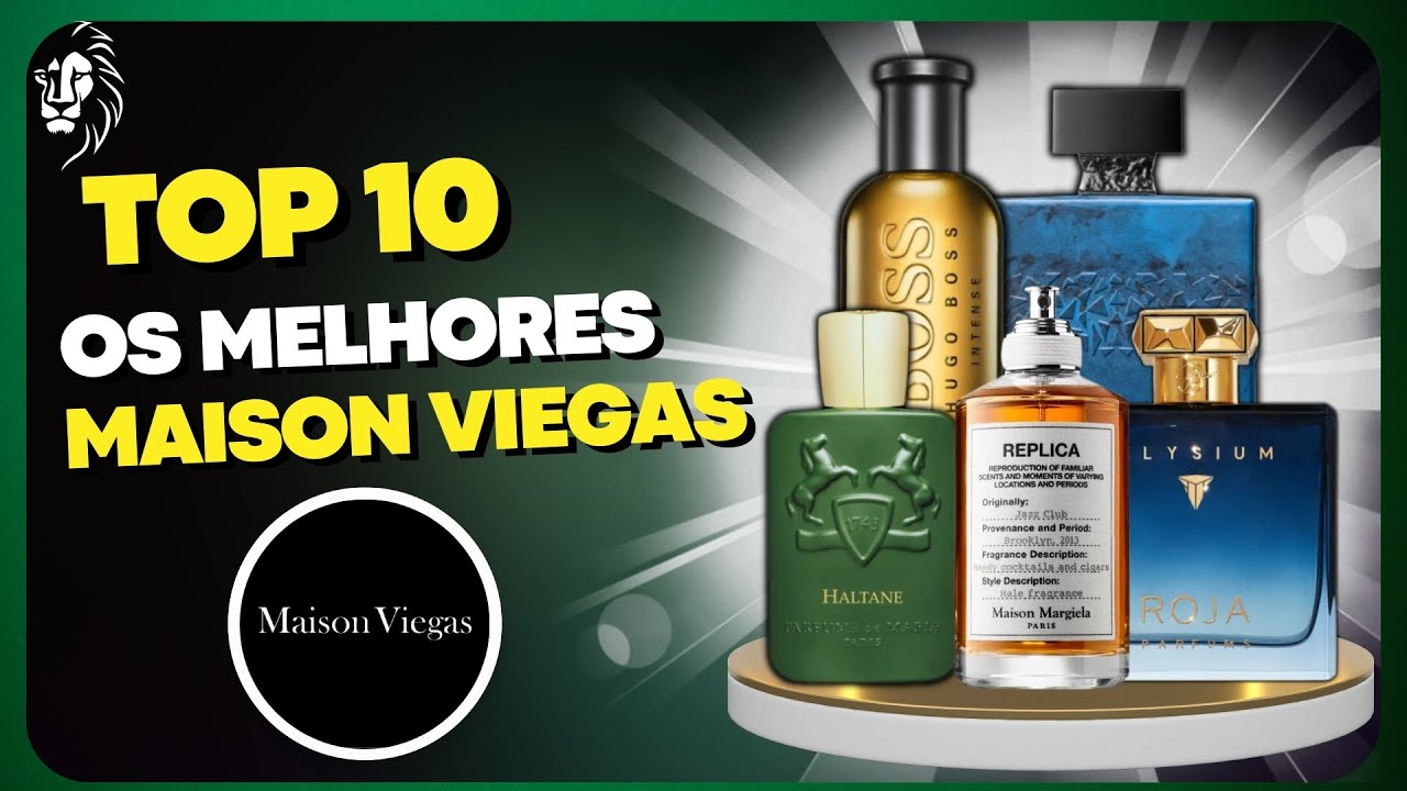 TOP 10 MELHORES Perfumes da MAISON VIEGAS que levaria para VIDA TODA | Uma lista Super ECLÉTICA
