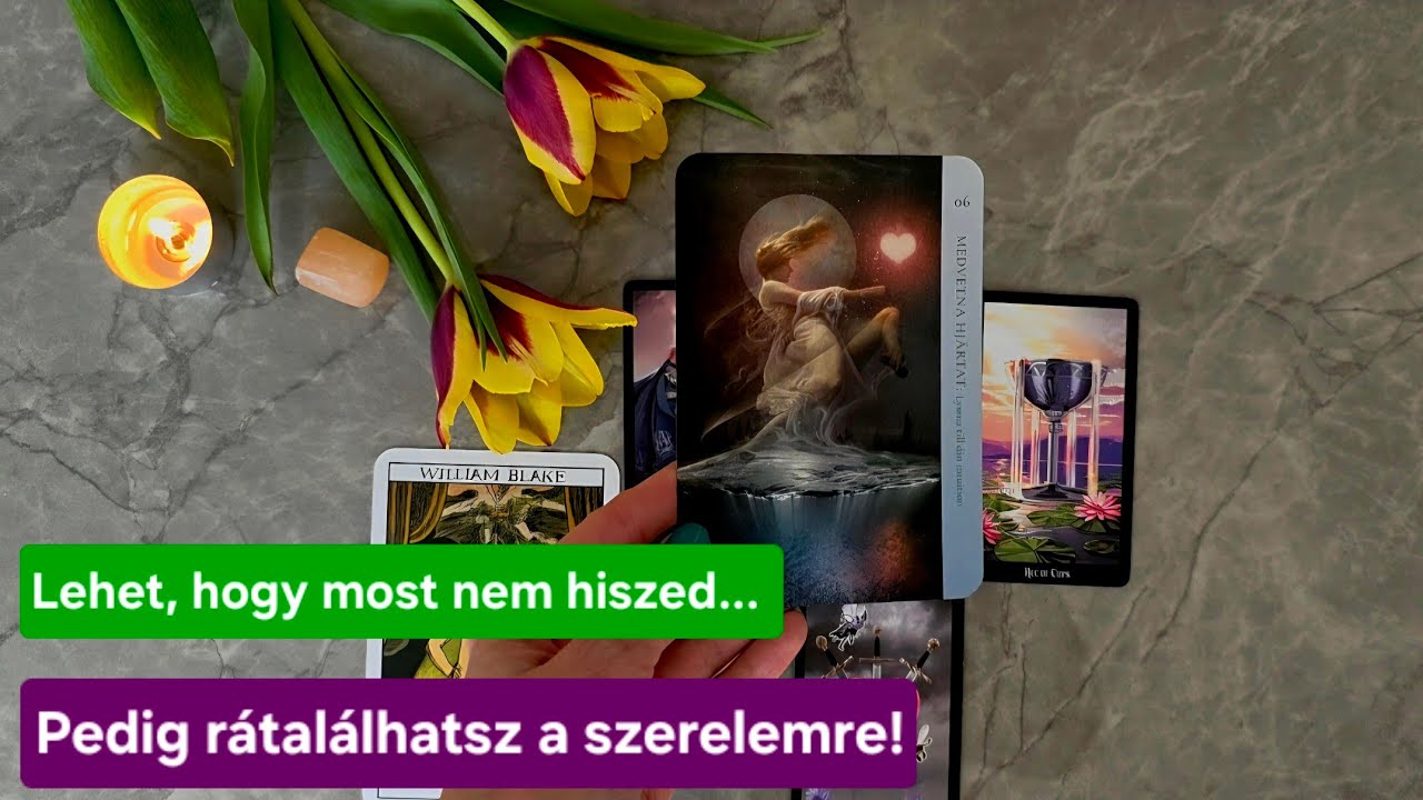 Már nem igazán hiszel benne, hogy rád találhat a szerelem? Pedig a kártyák egészen mást mutatnak! 🍀💌
