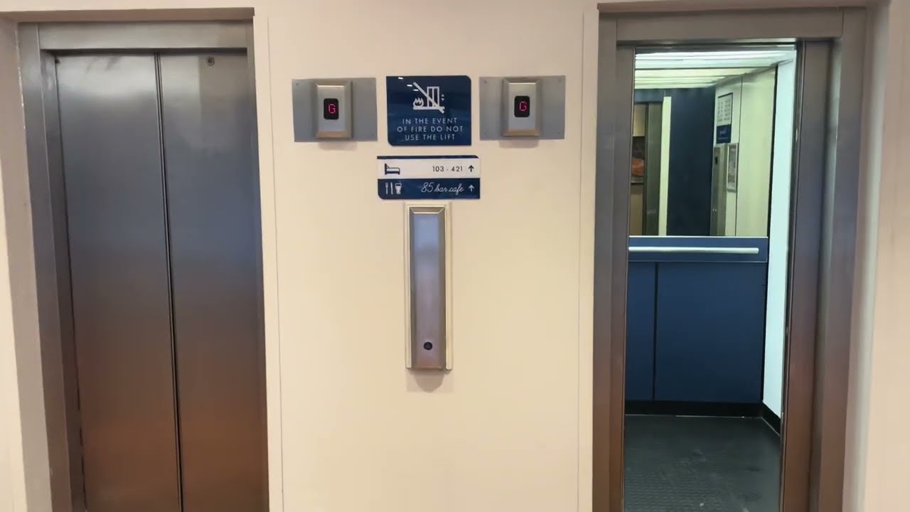 (2) KONE (generic) traction lifts @ Travelodge, Leeds