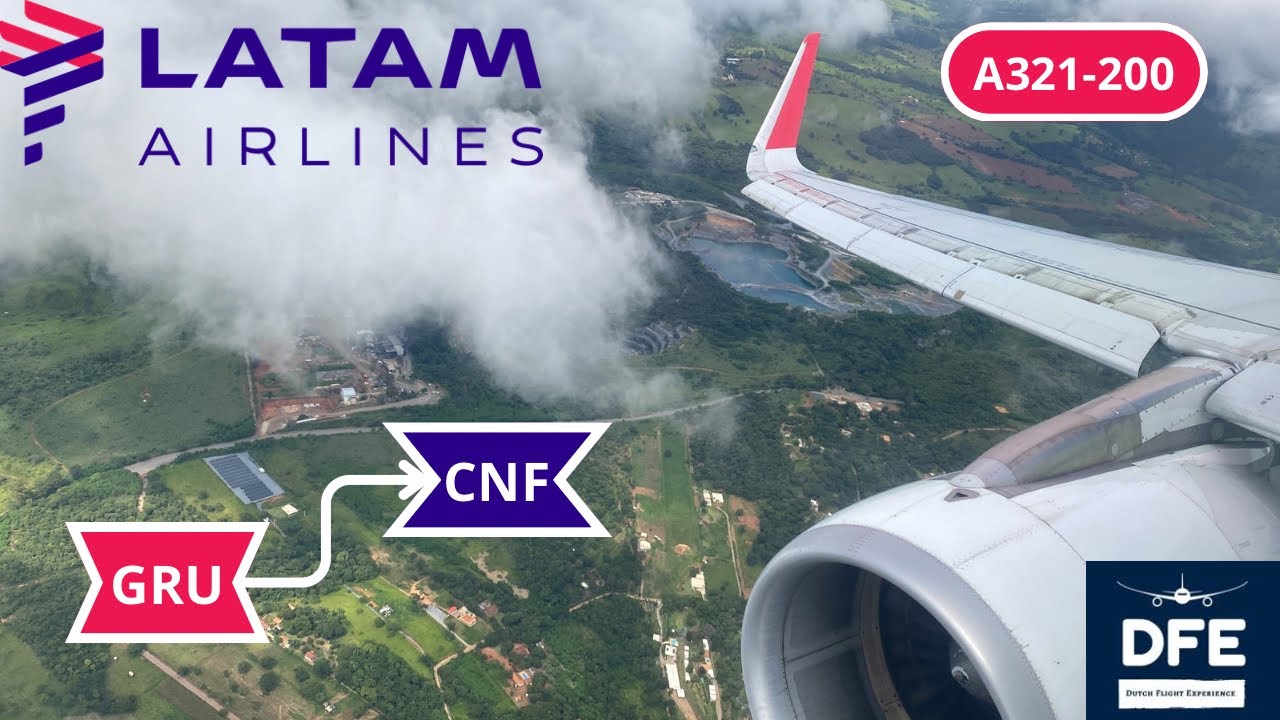 *HD* FIRM landing! | Guarulhos - Belo Horizonte | A321 | Latam