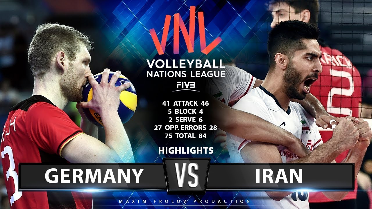 Germany vs Iran | Highlights Men's VNL 2019