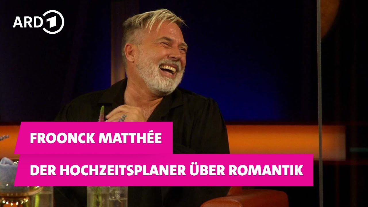 Hochzeitsplaner Froonck Matthée | NDR Talk Show