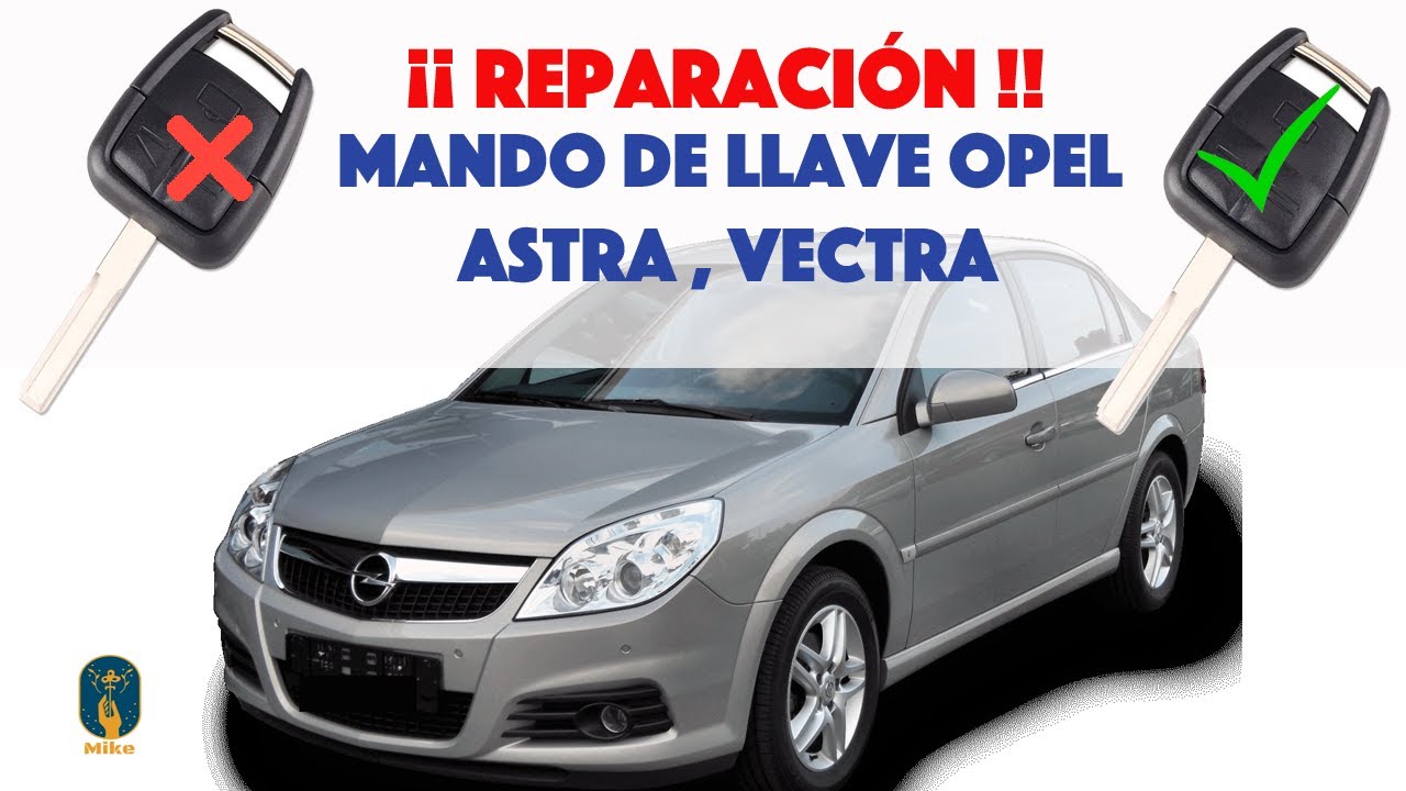 Reparación mando llave 🚗  Opel Astra, Opel Vectra, Opel Zafira....✅