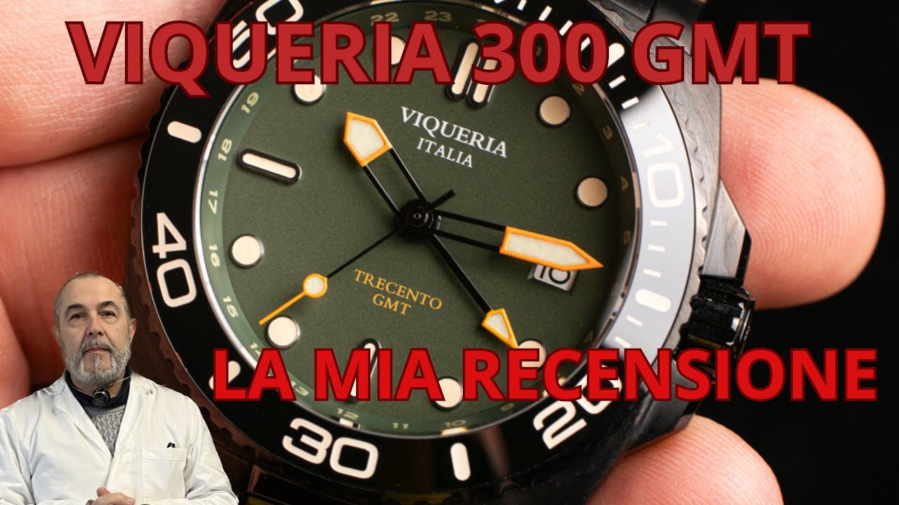 VIQUERIA 300 Diver GMT Per Ogni Occasione
