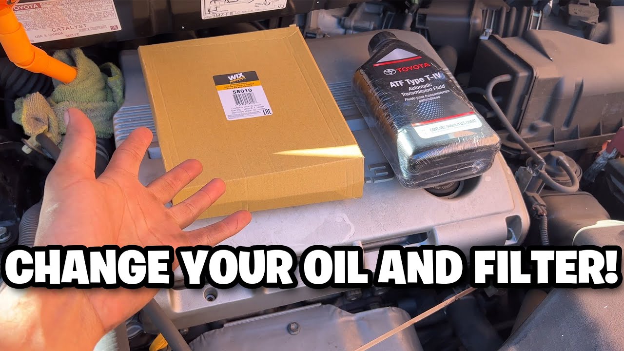 2006 Toyota Sienna Transmission Fluid and Filter Replacement EASY