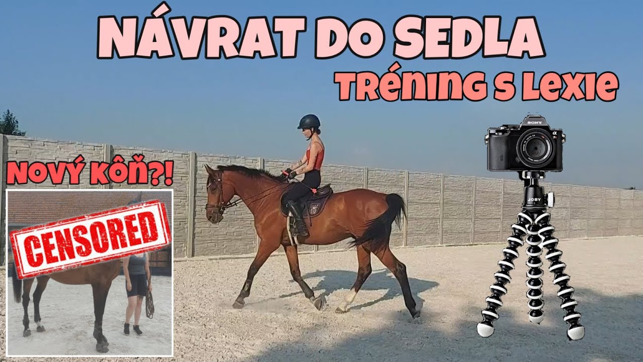 Cesta za licenciou #1 /Lexie má nového koňa!😲🖤