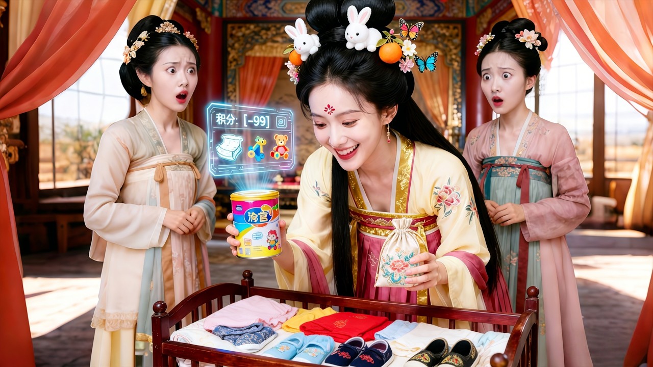 Girl Transmigrated Unfavored Concubine,Unexpectedly Use Modern Knowledge Raise Baby,Emperor Shock!