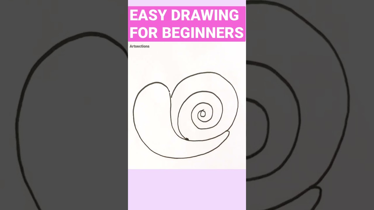 EASY DRAWING FOR BEGINNERS - #shorts