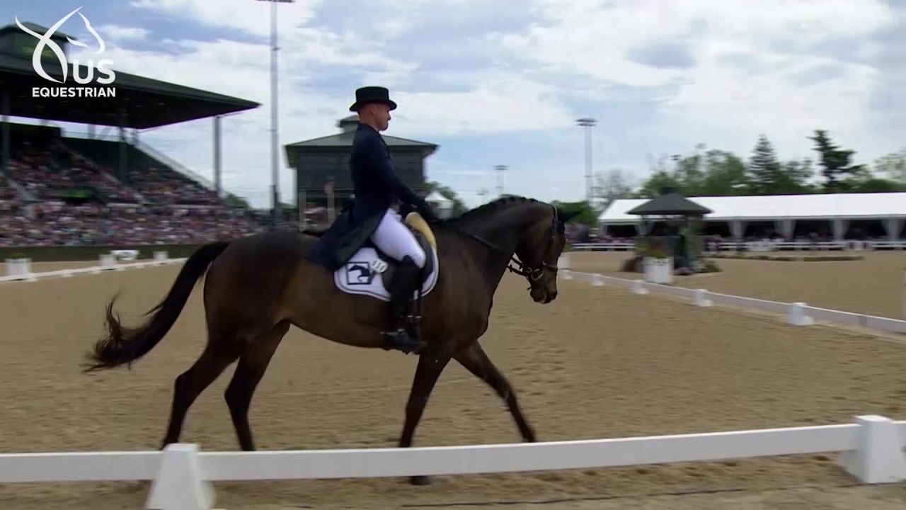 Michael Jung & FischerRocana FST Dressage 2017 Rolex Kentucky Three-Day Event
