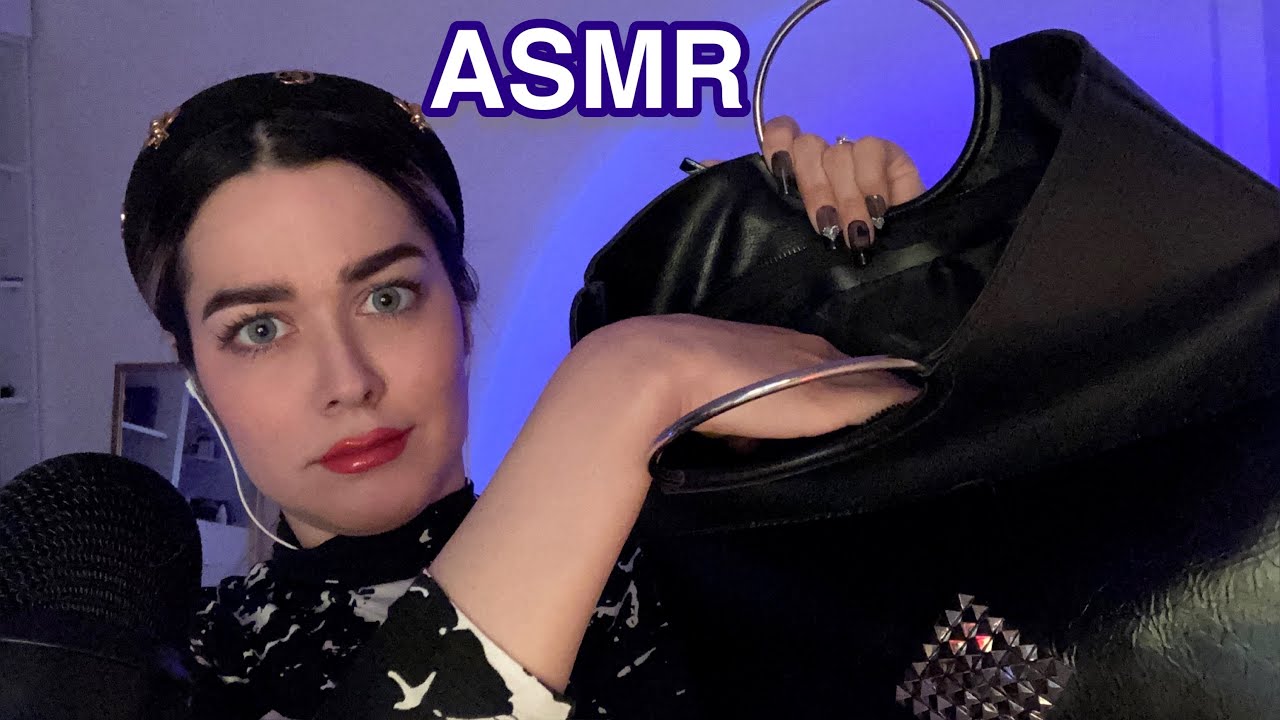 Persian ASMR~داخل کیفم چیه!🫣زمزمه ی جوسی🤪