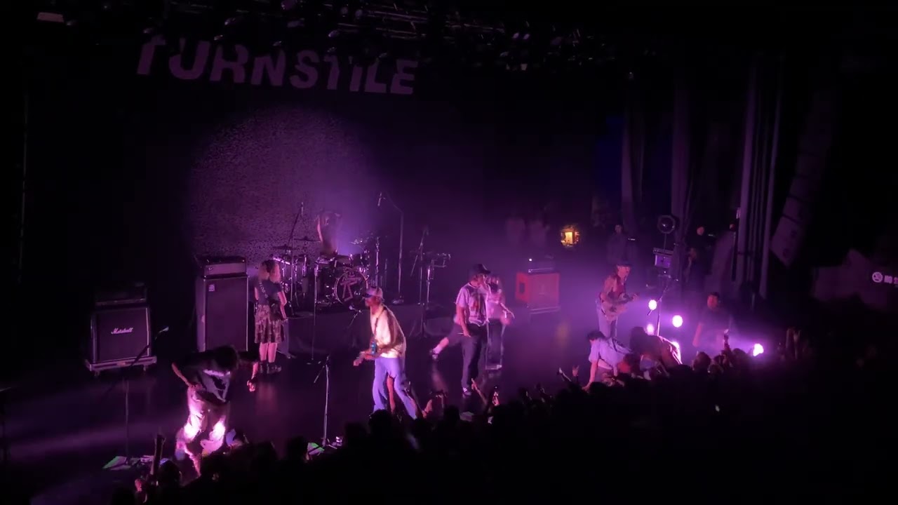 TURNSTILE   FUJI ROCK SPECIAL @GORILLA HALL OSAKA 2024