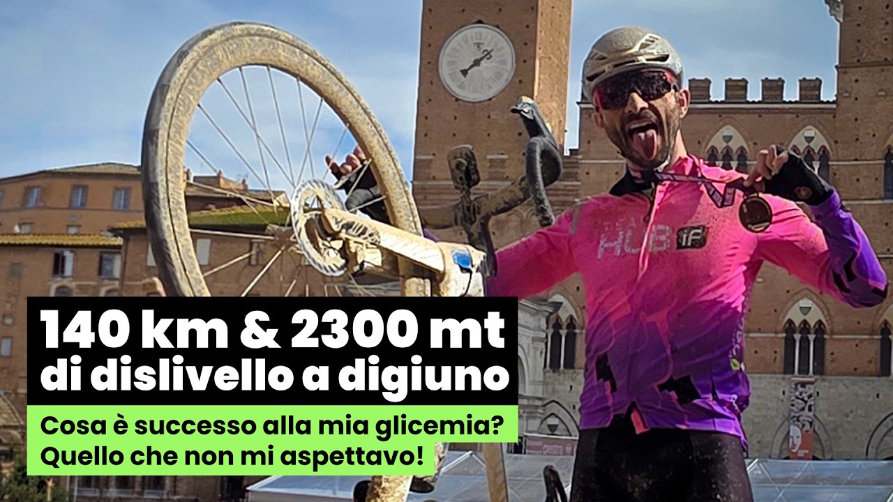 140 KM & 2300 mt DI DISLIVELLO A DIGIUNO - Cosa è successo alla mia glicemia?