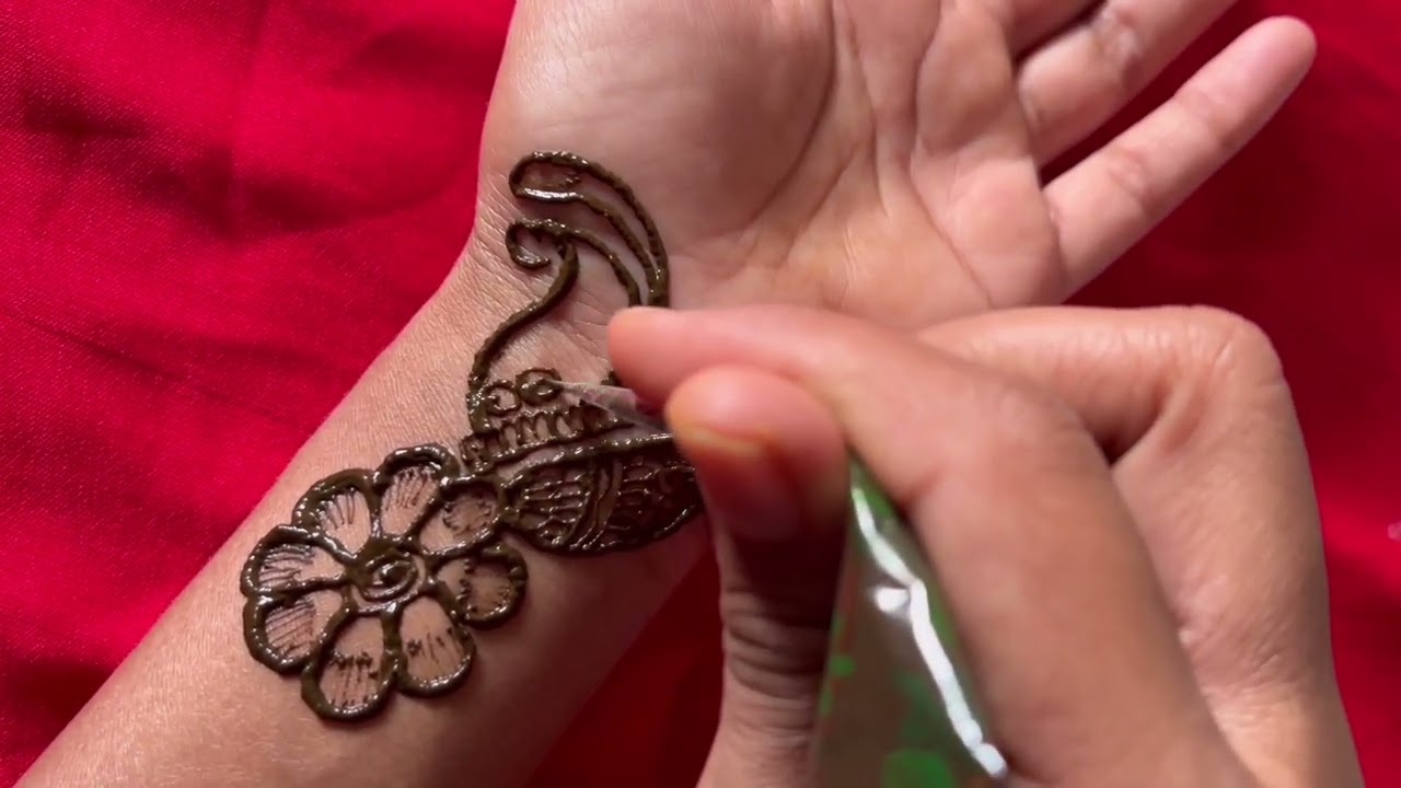 Simple mehndi design front hand || mehndi design 2026 new
