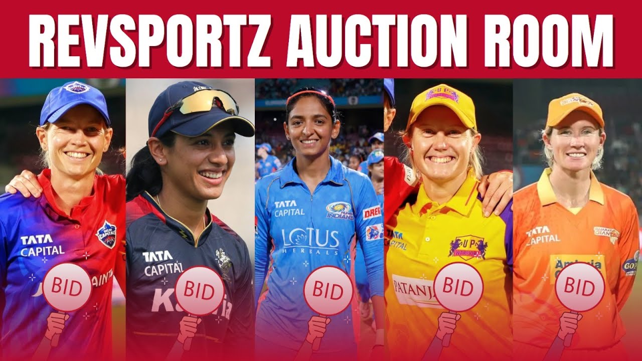 🔴Live: TATA Women&rsquo;s Premier League Auction | Watch along | WPL