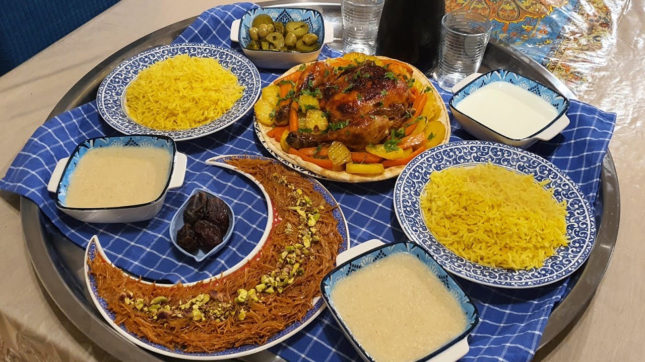 تعالو نطبخ اطيب تمن عدس و دجاجه مشويه حامضه وذايبه ذوبان رهيبه😋وحلاوة شعريه بالحليب روعه😍