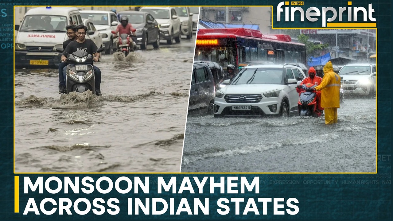 Monsoon Mayhem: Floods & Landslides Kill Dozens Across India | WION Fineprint