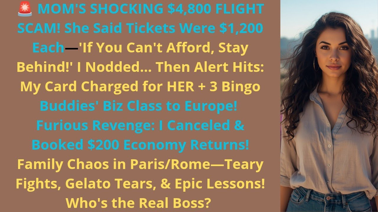 Mom's $4800 Flight Scam: My Cheap Revenge!