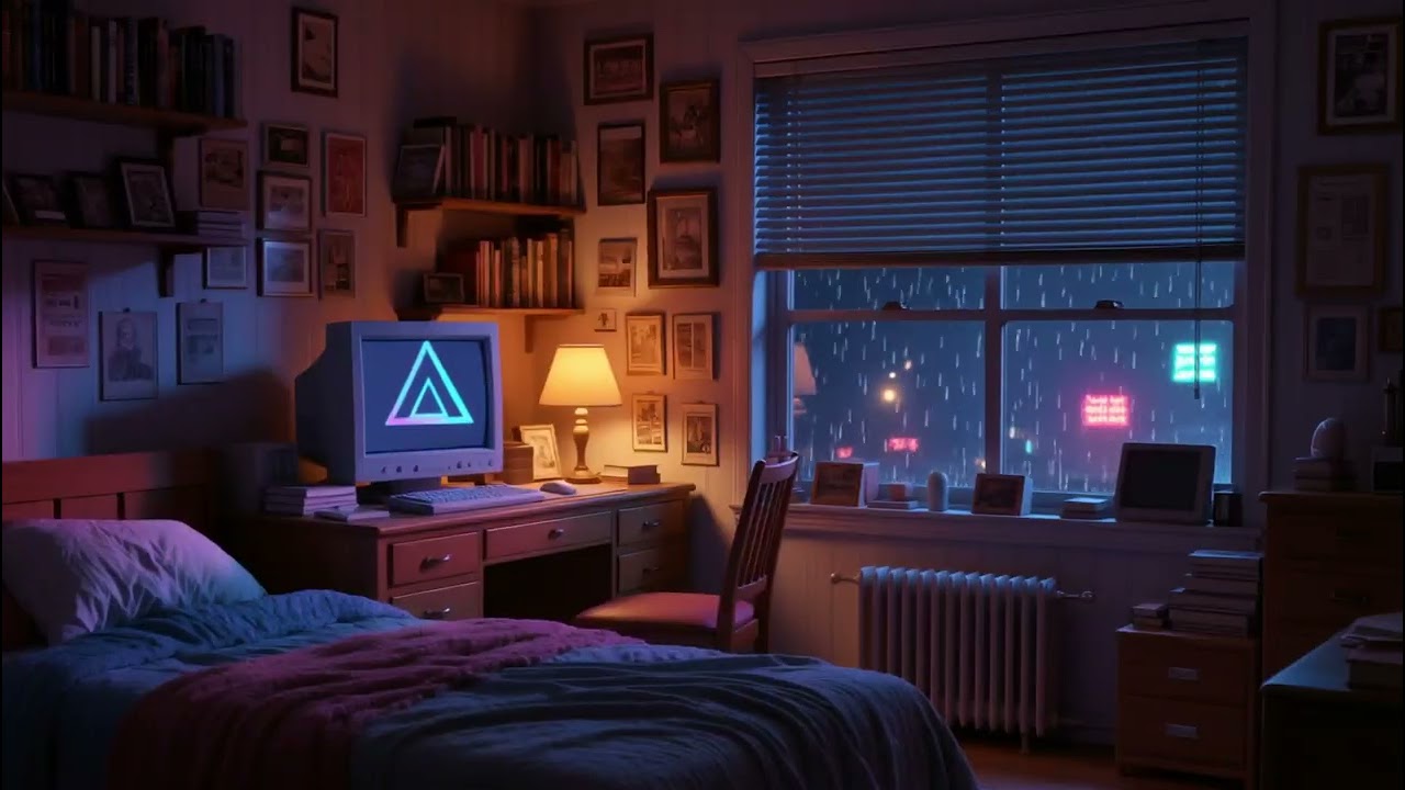 Pixel Rain Reverie 🌧️ | Lo-Fi Ambient Chill 8-Bit Study & Coding Music