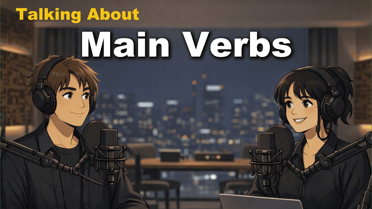 How to use Main Verb in English | Easy English Conversation Practice