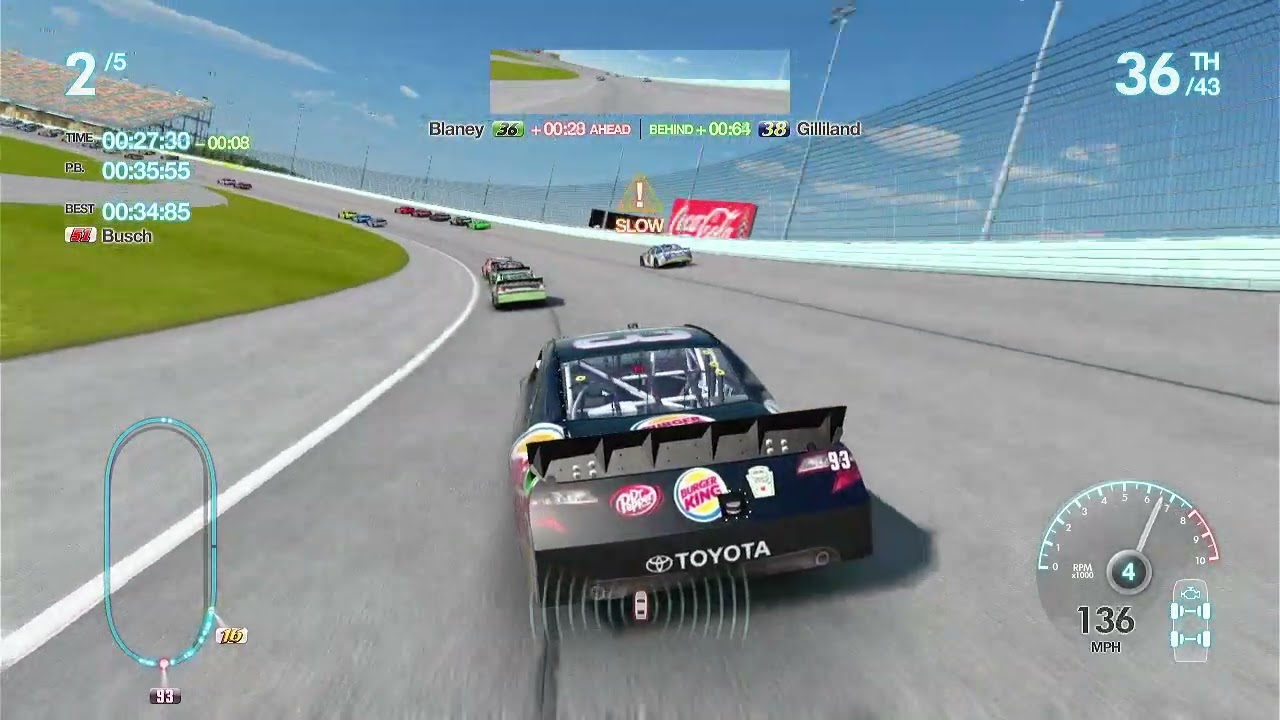NASCAR The Game Inside Line - GAMEPLAY PS3
