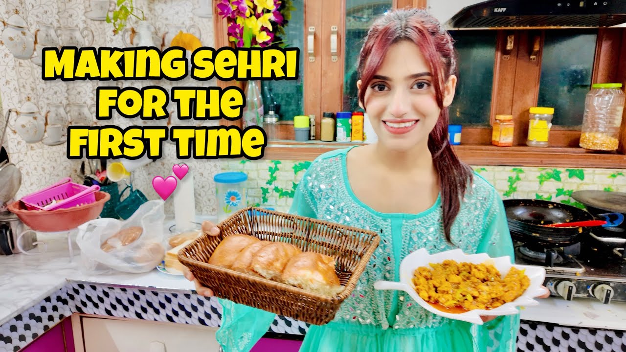 Ramadan Ki Pehli Sehri Maine Banayi | SAMREEN ALI VLOGS