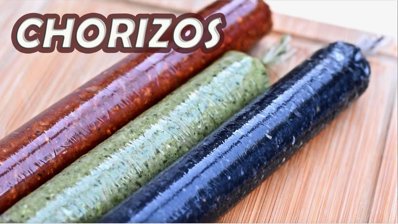 3 CHORIZOS CASEROS | Rojo, Verde y Negro | TOQUE Y SAZÓN