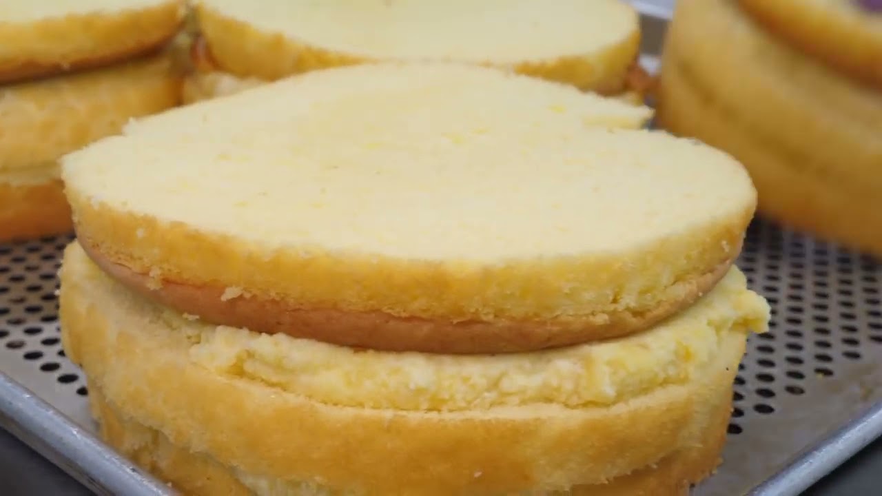 Amazing Recipes - Incredible mass production! Cake Making Video