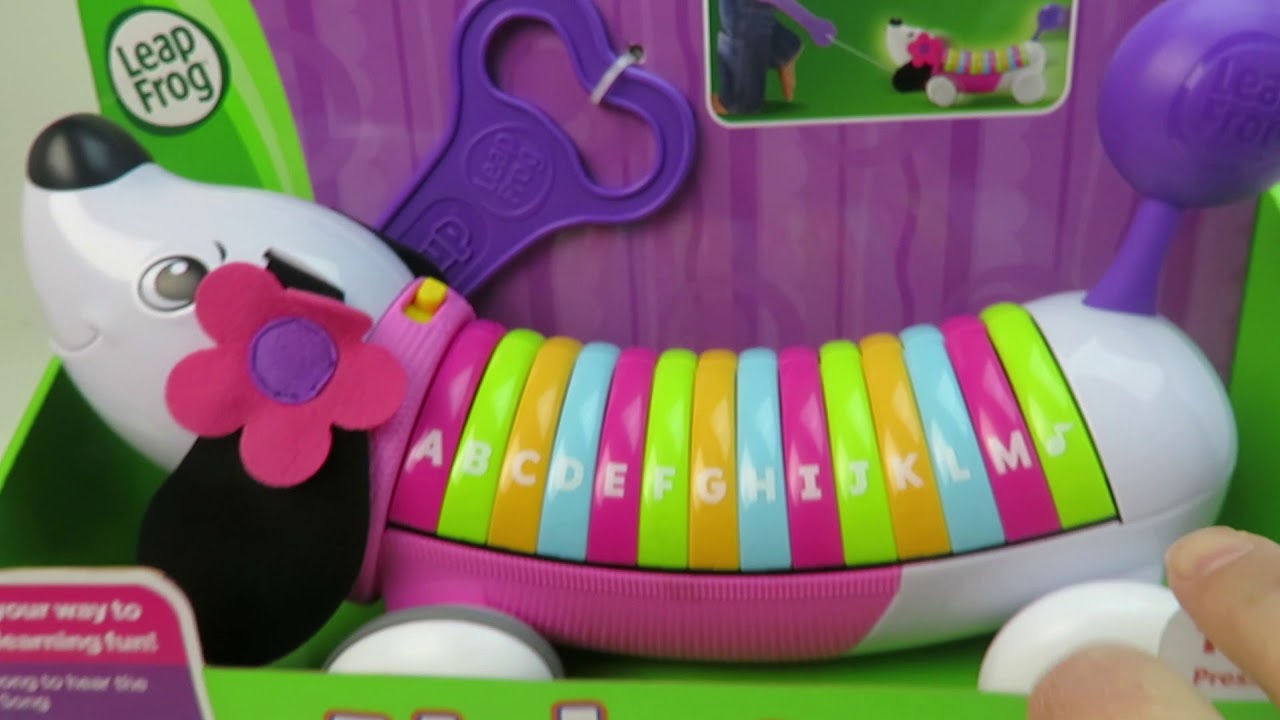 LeapFrog AlphaPup Toy PINK Girl toys - learn the alphabet song by ToystoSurprise