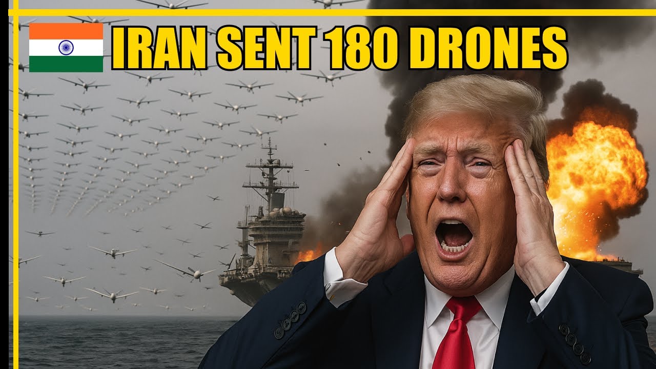 180 Iranian Drones Swarm US Carrier &mdash; What Happened Next Shocked Tehran