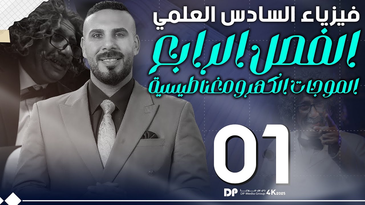 فيزياء سادس علمي/ الفصل الرابع | الموجات الكهرومغناطيسية |2025