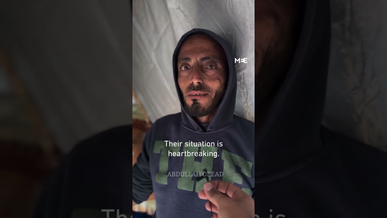 Children in Gaza cry tears of joy after seeing ‘normal bread’ for the first time in months