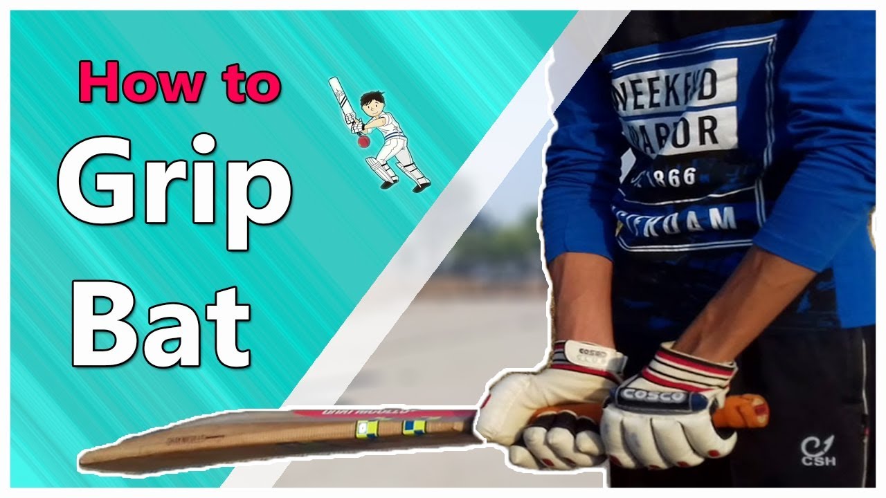 How to Grip Bat | Batting technique | Cricket |