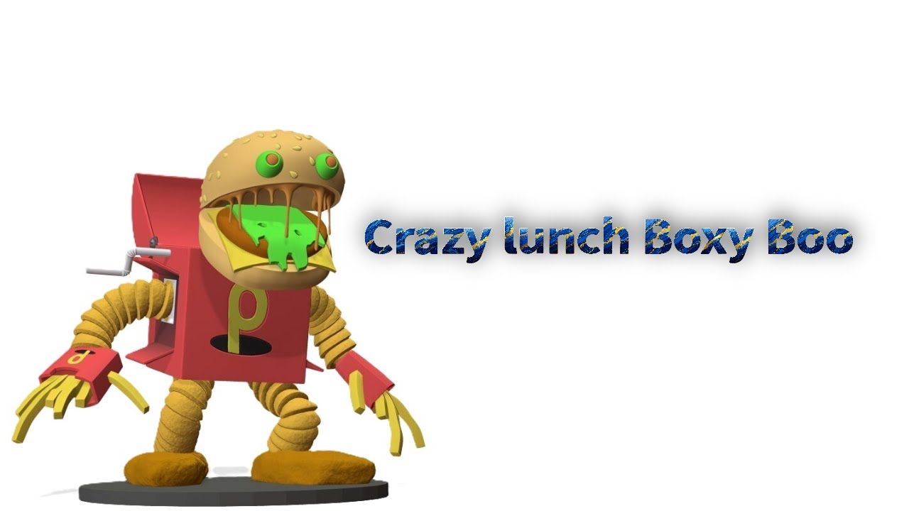 Crazy lunch Boxy Boo | Project Playtime Phase 2 # 2