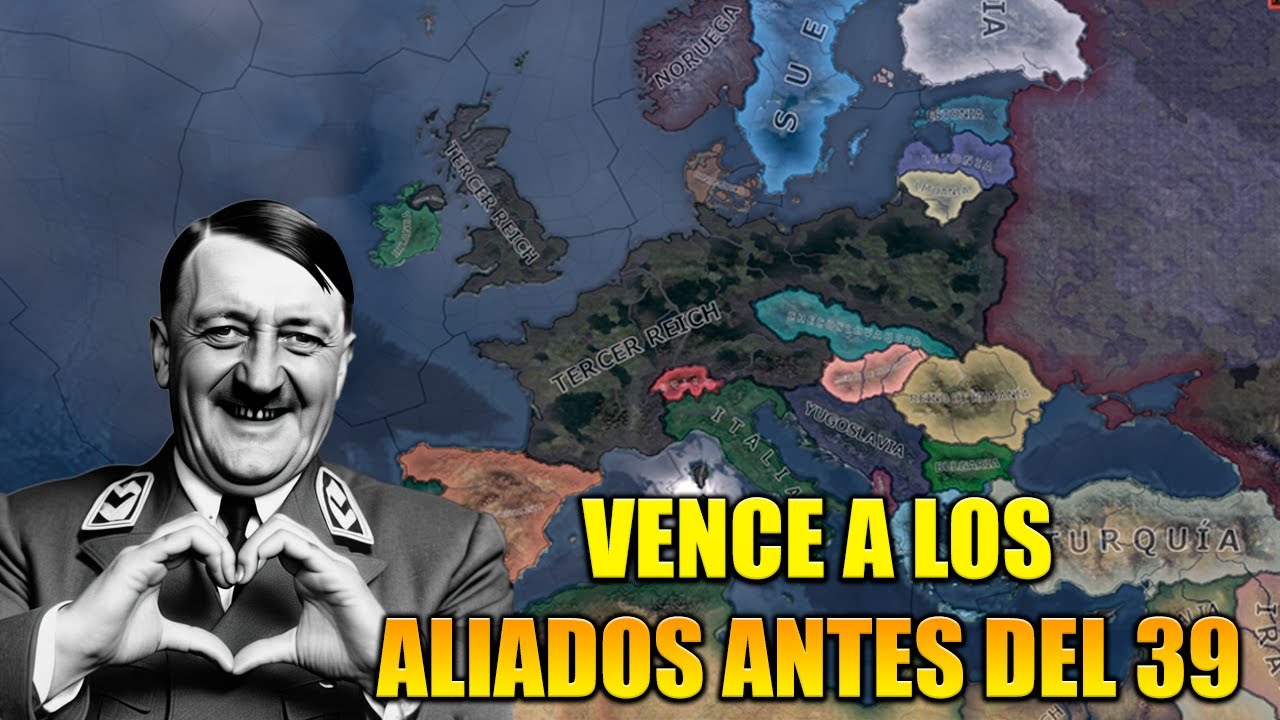 GUIA PARA VENCER A LOS ALIADOS ANTES DE 1939 CON EL NUEVO DLC  - HEARTS OF IRON IV