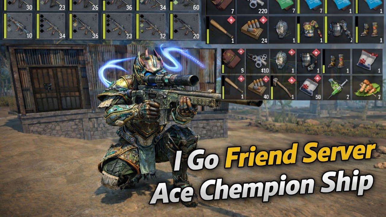 I go friend server lucky Ace Chempion ship ❤️