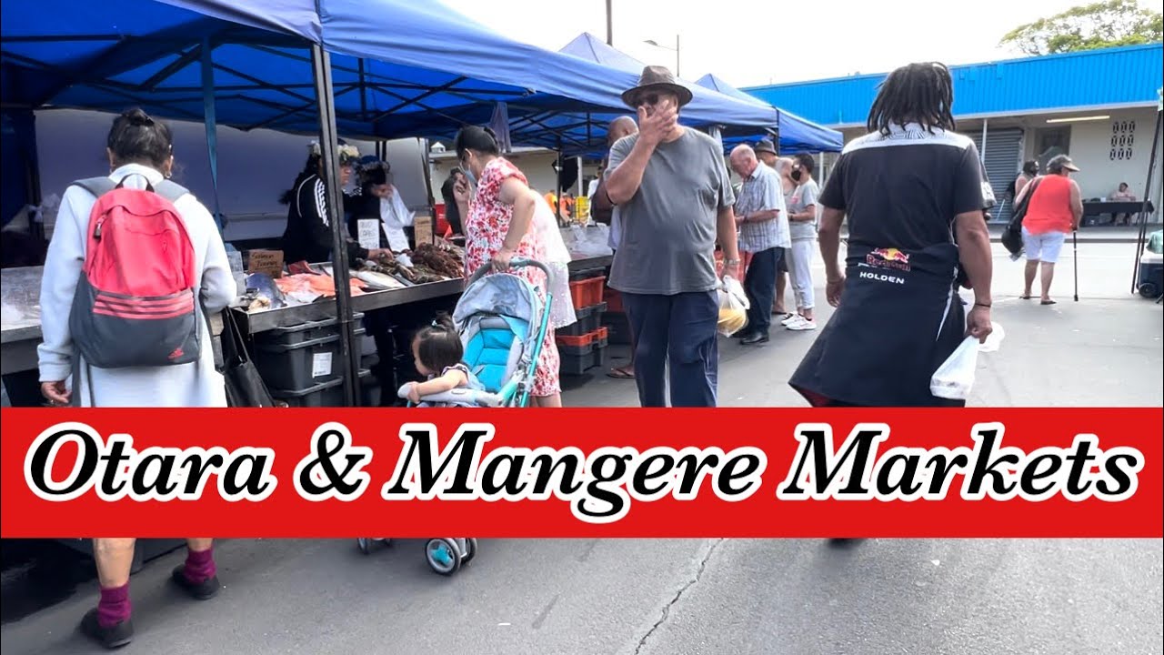 NZ TRAVELS PART 5 | OTARA & MANGERE MARKETS | #nzvlogs #polytube #familyvlogs
