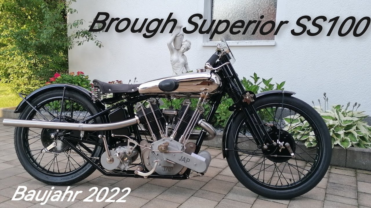 Brough Superior Replica / SS100 / Eigenbau / 1000ccm / Superbike /no Harley Davidson