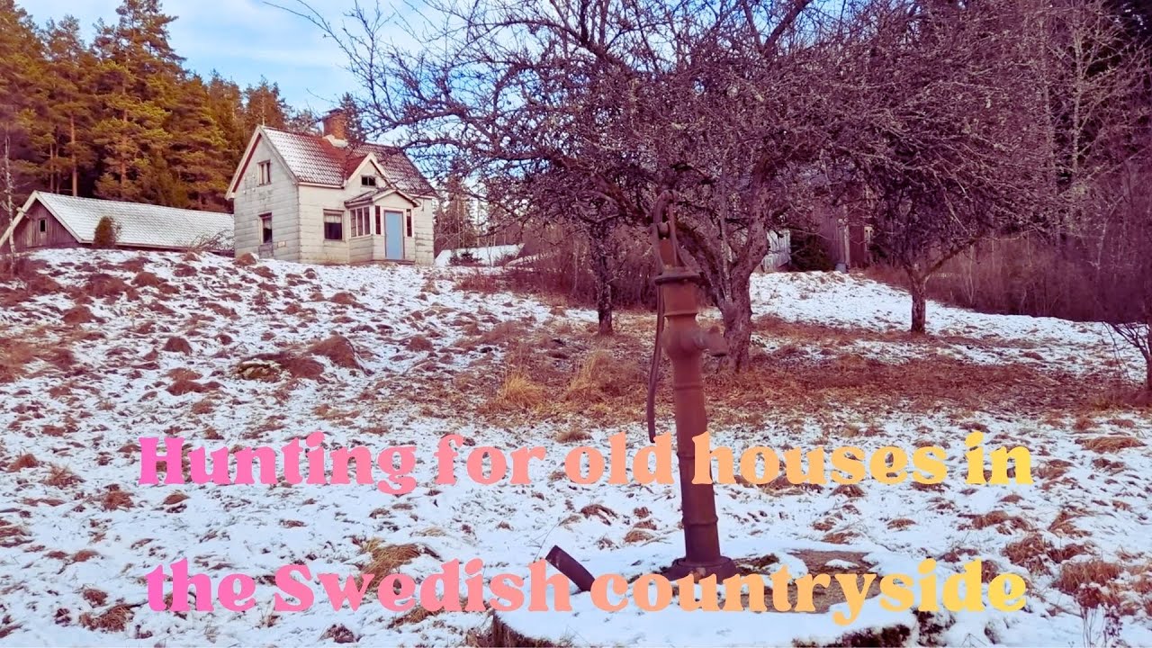 Hunting for old houses in the Swedish countryside