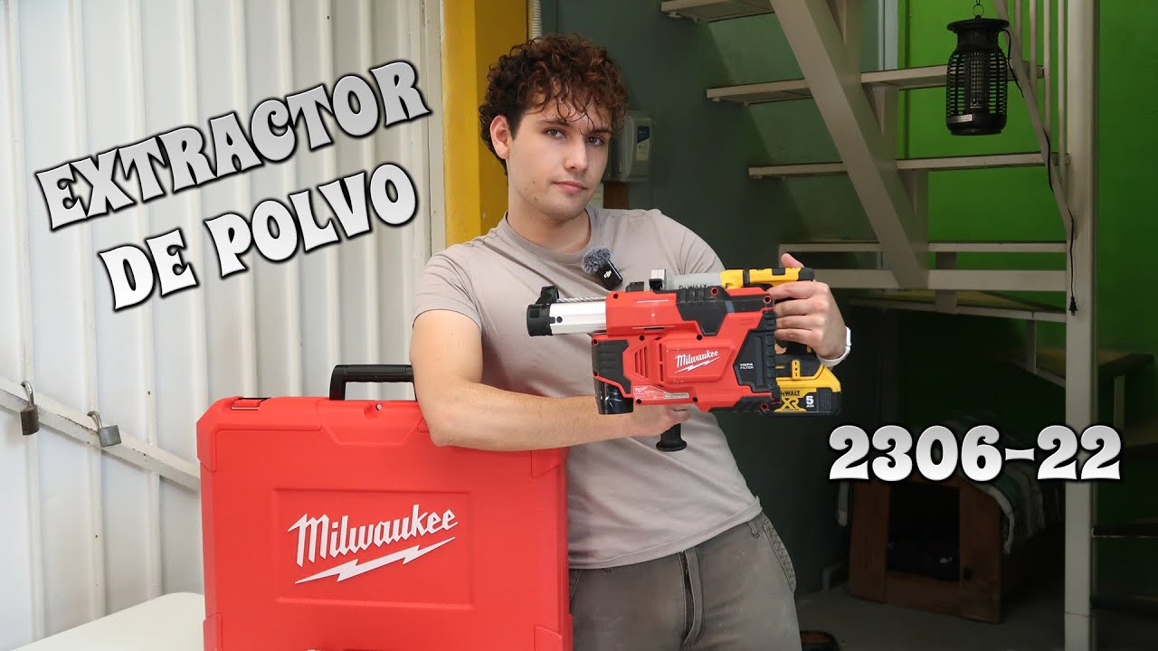 ⚠️Extractor de polvo MILWUAKEE UNIVERSAL le quedo al DEWALT!!!