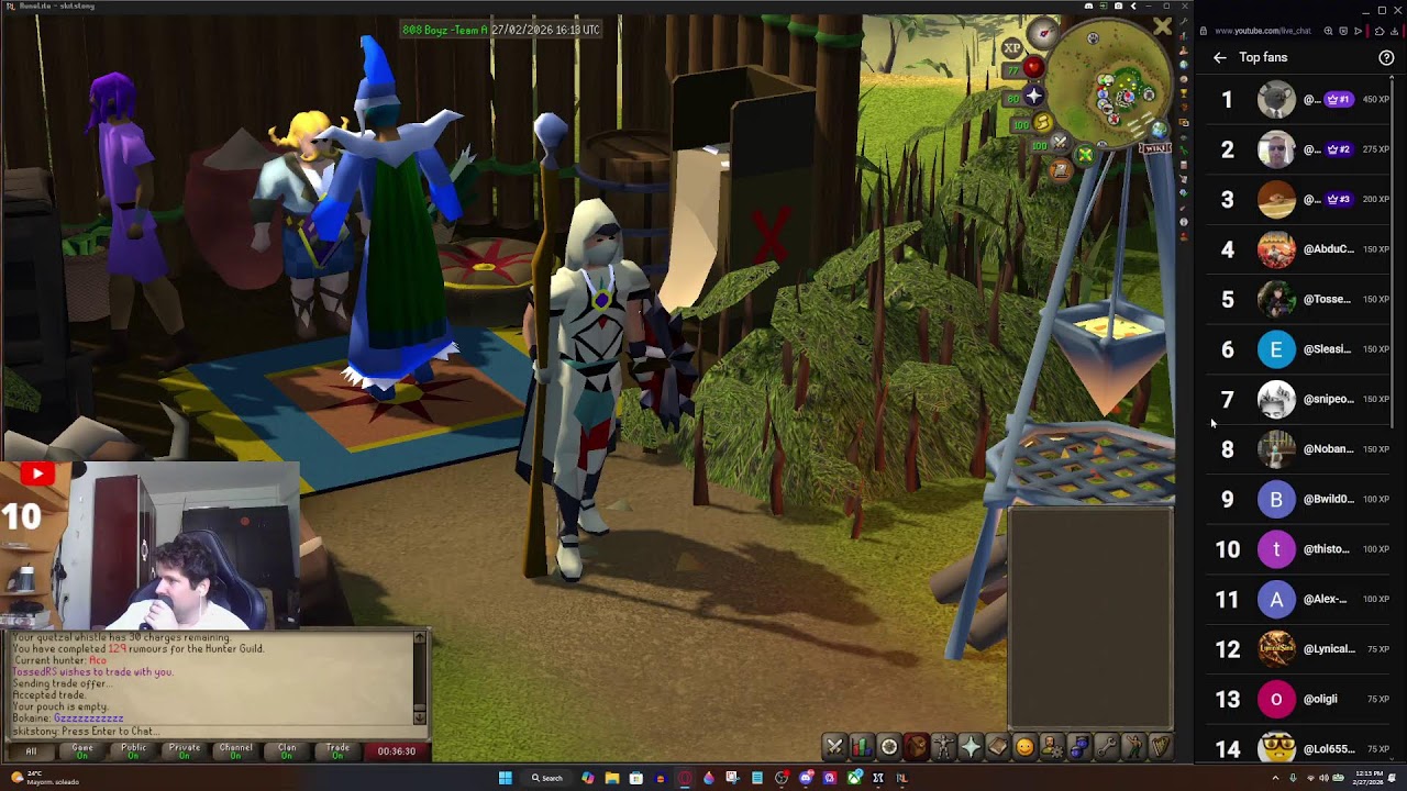 99 HUNTER GRIND CONTINUES!⚔️  #osrs