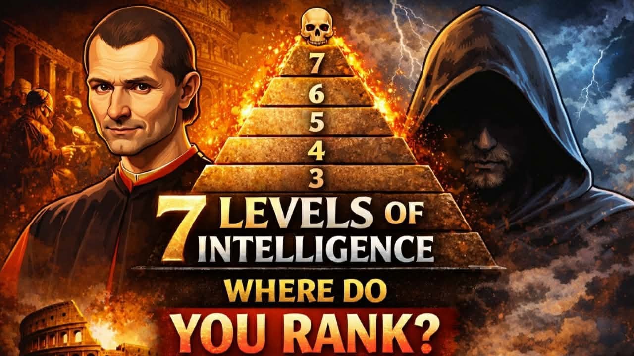 The 7 Levels of Intelligence That Control Power, Fate, and Human Nature | Machiavelli
