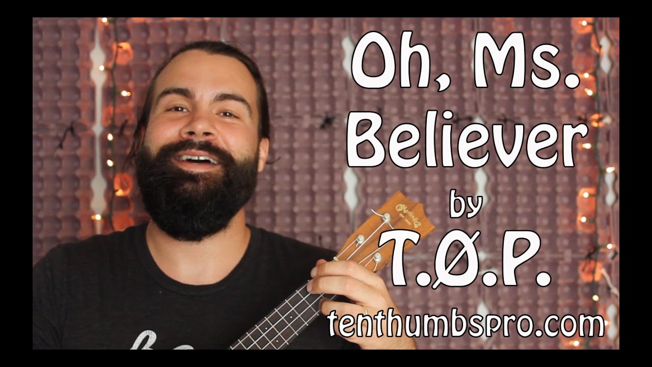 Oh, Ms. Believer - Twenty One Pilots - Super Easy beginner Ukulele Song