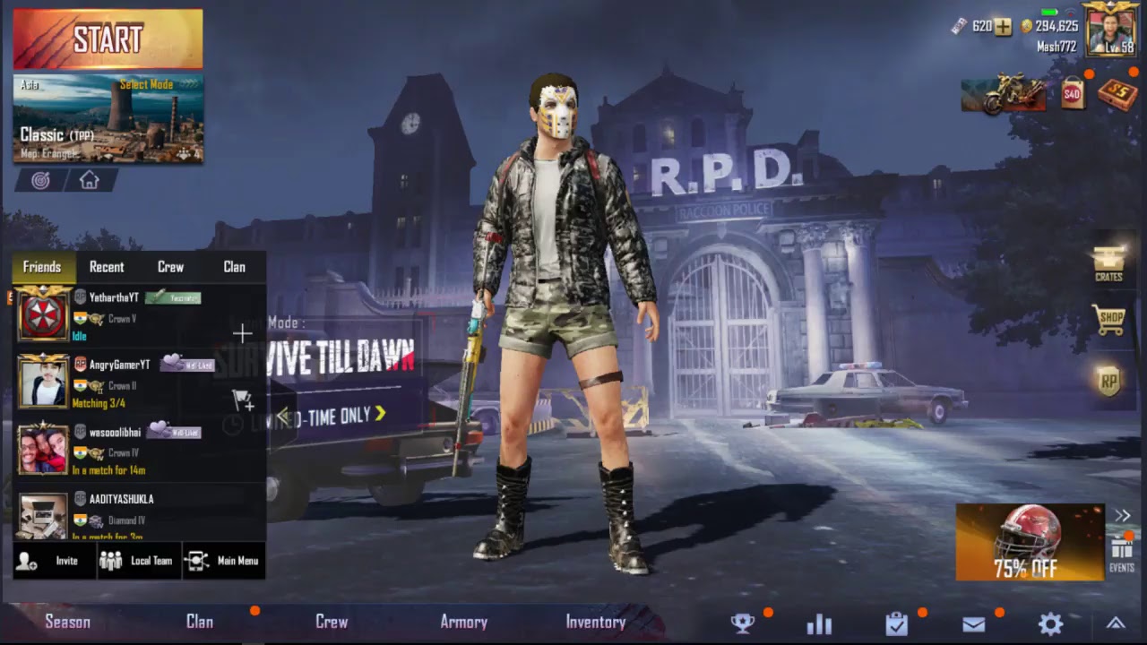 PUBG Mobile India Streaming  (MashWorld) chicken dinner waiting...