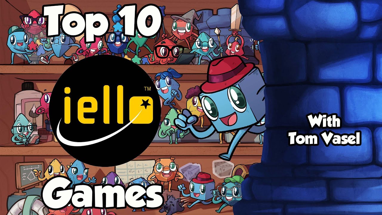 Top 10 Iello Games - with Tom Vasel