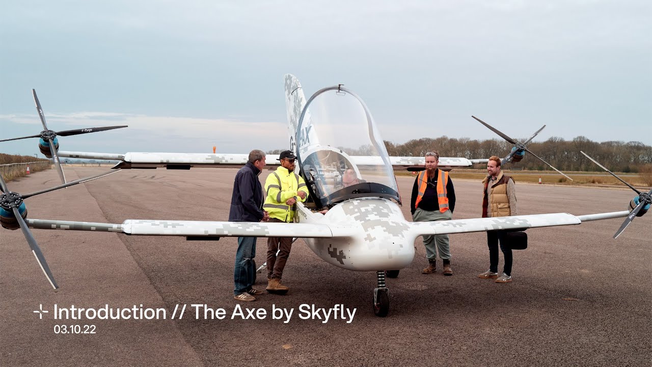Introduction to the Axe - a revolutionary 2-seat private eVTOL