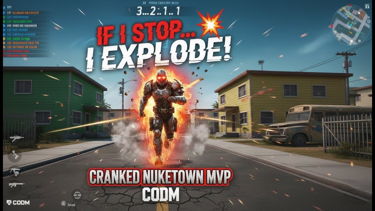 CRANKED CHAOS on NUKETOWN 😱 Fury Kill MVP | COD Mobile